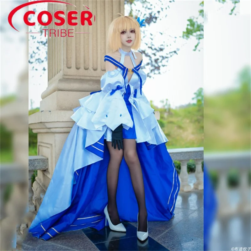 COSER TRIBE Anime Game Fate Arcueid Brunestud ceremonial dress Halloween Carnival Role Play Costume Complete Set
COSER TRIBE Anime Game Fate Arcueid Brunestud ceremonial dress Halloween Carnival Role Play Costume Complete Set