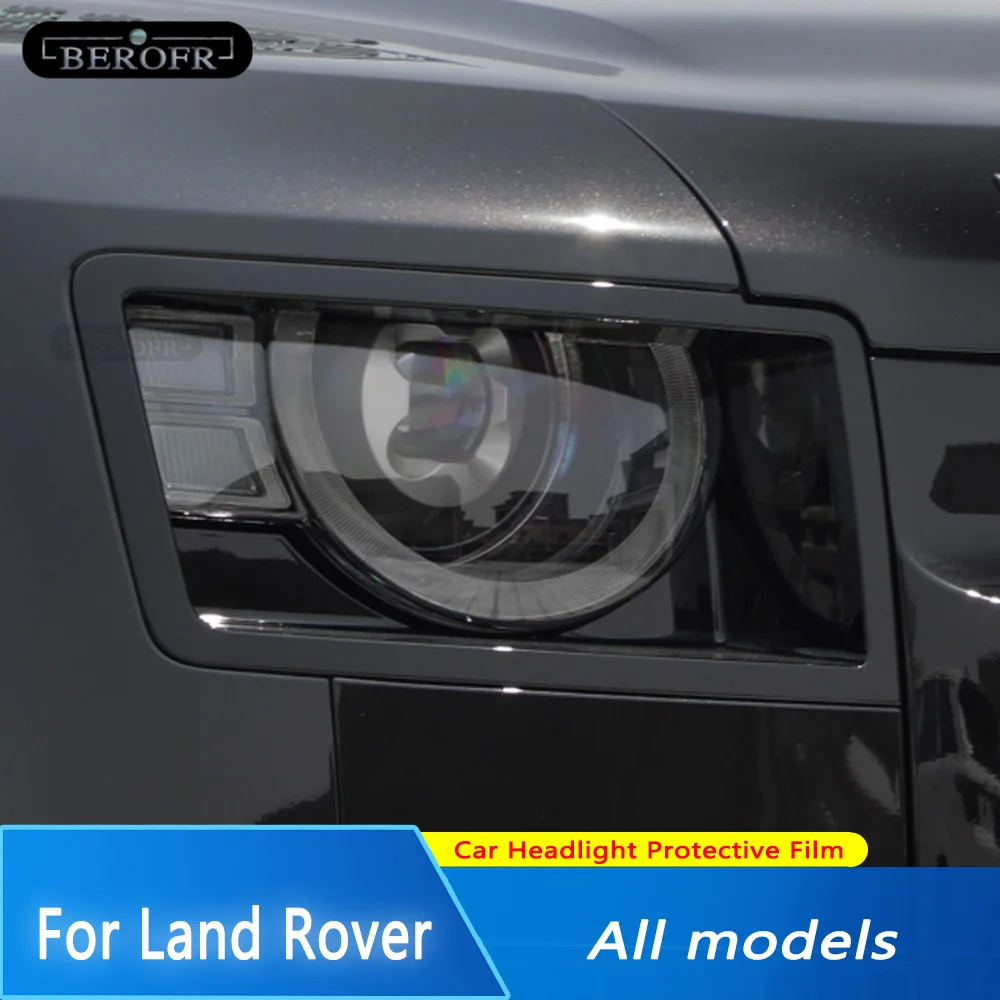 

Защитная пленка для автомобильных фар, для Land Rover Discovery 4 5 Defender Range Rover Sport Velar Evoque
