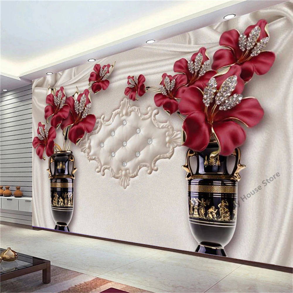 Shop Generic 3D Po Wallpapers Modern Beach Seascape Nature Mural Living Room Bedroom Online