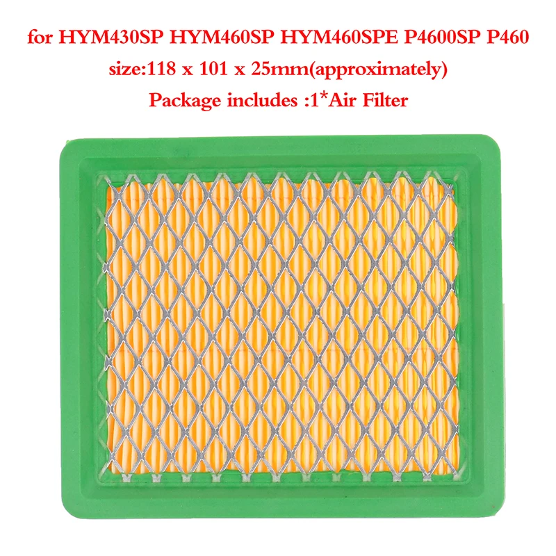 For Hyundai Lawnmower Air Filter HYM430SP HYM460SP HYM460SPE P4600SP P460 Lawn Mower Spare Parts Garden Tools
For Hyundai Lawnmower Air Filter HYM430SP HYM460SP HYM460SPE P4600SP P460 Lawn Mower Spare Parts Garden Tools