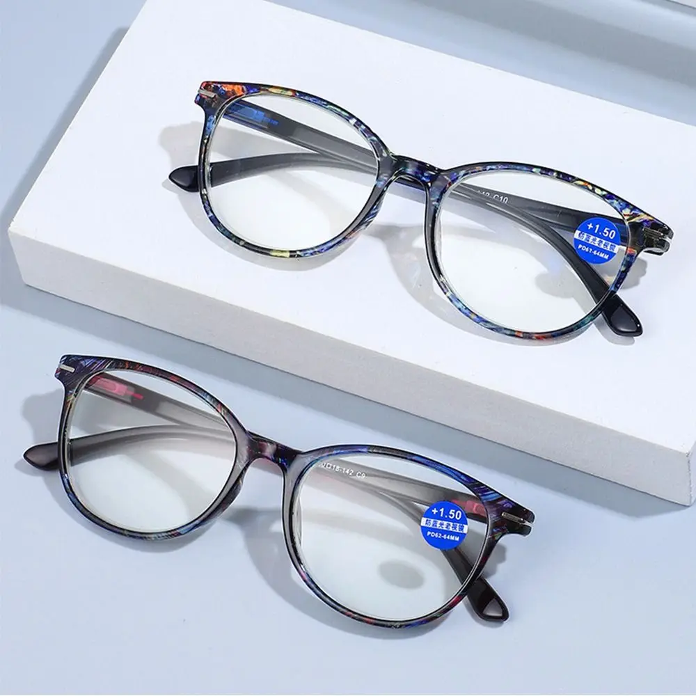 Comfortable Eye Protection Vintage Elegant Ultra Light Frame Eyeglasses Anti-Blue Light Reading Glasses
Comfortable Eye Protection Vintage Elegant Ultra Light Frame Eyeglasses Anti-Blue Light Reading Glasses