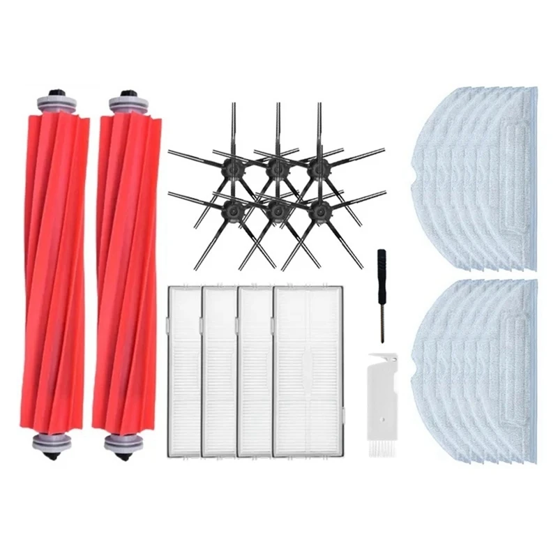 For Roborock S7 / S7 Maxv Ultra Accessories Robot Vacuum Cleaner Main Side Brush Mop Cloth HEPA Filter Replacement
For Roborock S7 / S7 Maxv Ultra Accessories Robot Vacuum Cleaner Main Side Brush Mop Cloth HEPA Filter Replacement