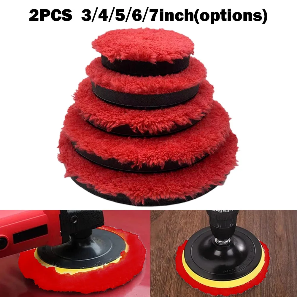 2Pcs 3/4/5/6/7inch Microfiber Polishing Disc Car Waxing Polishing Buffing Car Paint Care Polisher Pads Auto Washing Accessories
2Pcs 3/4/5/6/7inch Microfiber Polishing Disc Car Waxing Polishing Buffing Car Paint Care Polisher Pads Auto Washing Accessories