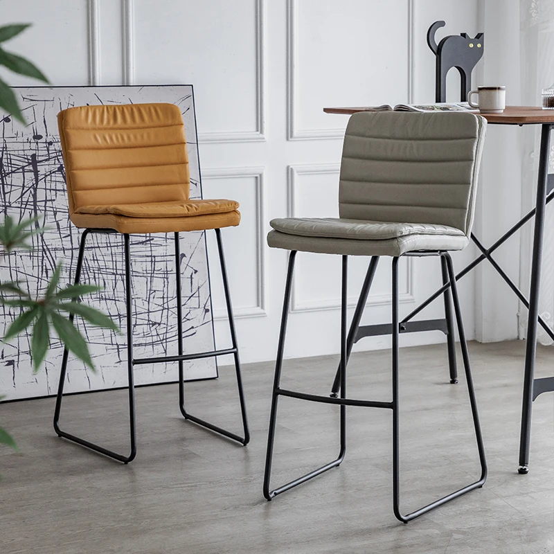 Luxury PU Leather Bar Chair Kitchen Counter Stools Modern Nordic Outdoor Bar Stools High Stool Sexy taburete Home Bar Furniture
Luxury PU Leather Bar Chair Kitchen Counter Stools Modern Nordic Outdoor Bar Stools High Stool Sexy taburete Home Bar Furniture