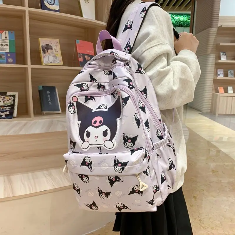 

Sanrio Kulomi schoolbag large-capacity junior high school students kindergarten cute backpack HelloKitty backpack children gift