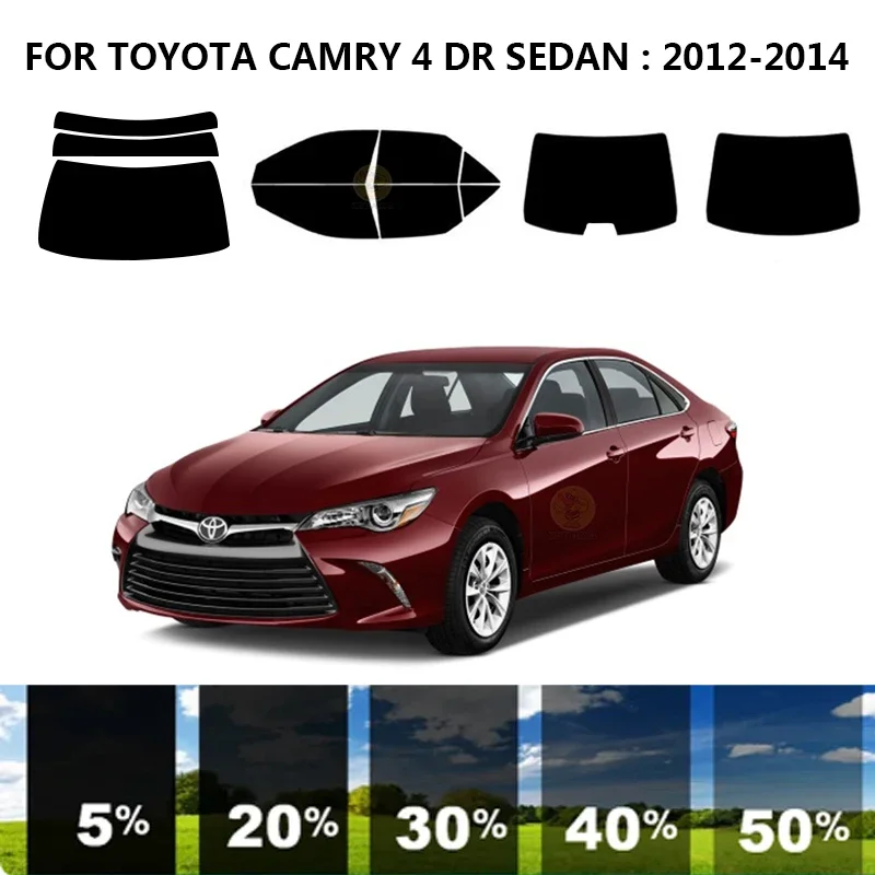 Precut nanoceramics car UV Window Tint Kit Automotive Window Film For TOYOTA CAMRY 4 DR SEDAN 2012-2014
Precut nanoceramics car UV Window Tint Kit Automotive Window Film For TOYOTA CAMRY 4 DR SEDAN 2012-2014