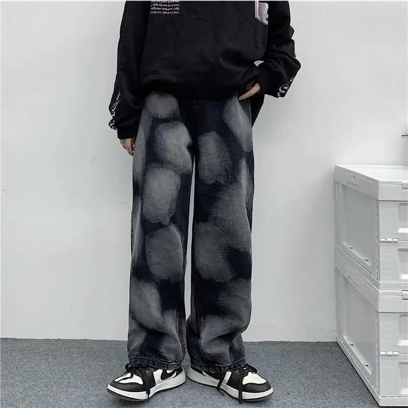 Straight Loose Jeans Mens Retro High Street Oversize Casual Denim Trousers Harajuku Washed Hip Hop Jean Pants Men
Straight Loose Jeans Mens Retro High Street Oversize Casual Denim Trousers Harajuku Washed Hip Hop Jean Pants Men