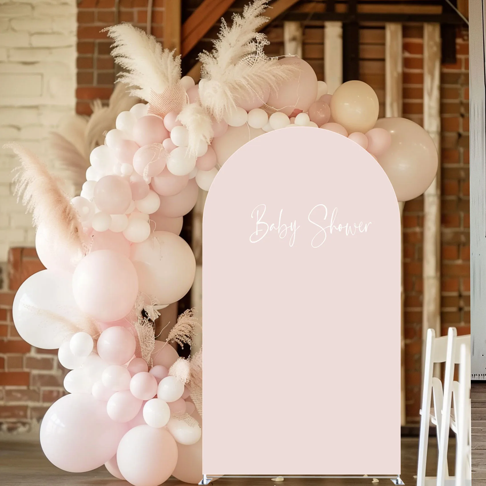 Pink Arched Background Fabric Covers for Girl Baby Shower Party Decoration Stretchy Arch Backdrop Stand Cover GX-3037
Pink Arched Background Fabric Covers for Girl Baby Shower Party Decoration Stretchy Arch Backdrop Stand Cover GX-3037