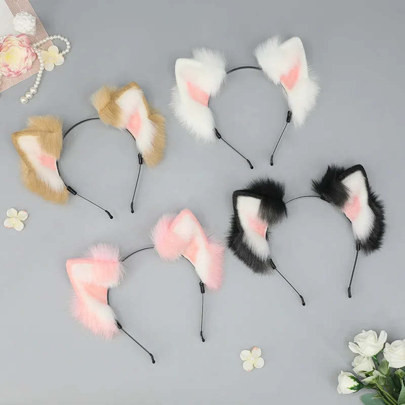 Sexy Cat Ears Cosplay Headband Kawaii Cat Ears Headdress Hair Accessories Milktea Cat JK Girl Hallowenn Party Cosplay Props
Sexy Cat Ears Cosplay Headband Kawaii Cat Ears Headdress Hair Accessories Milktea Cat JK Girl Hallowenn Party Cosplay Props