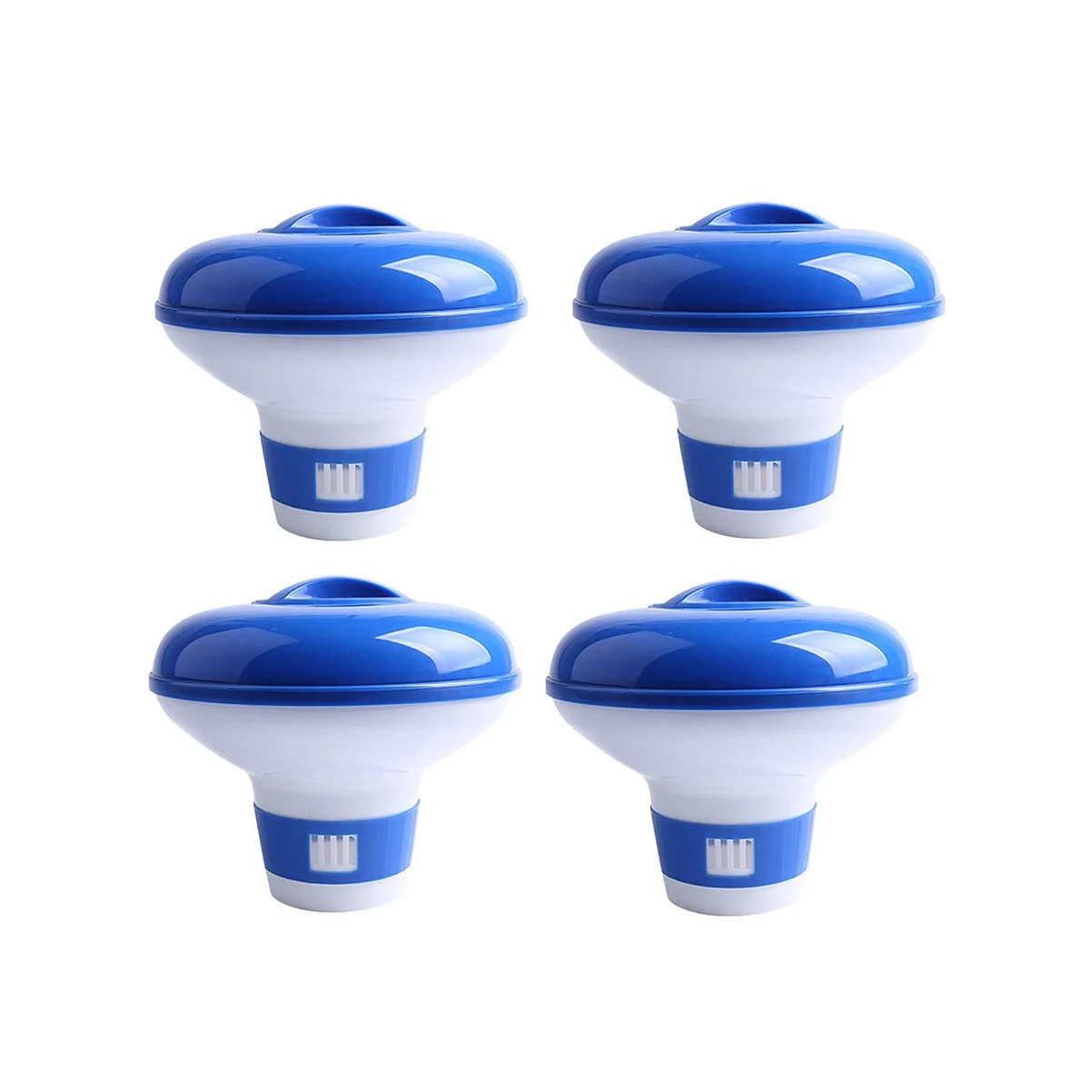 

4Pcs Chlorine Dispenser Clorine Float Indoor and Outdoor Pool Chlorine Chemical Diffuser for Wimming Pool Spa Floating