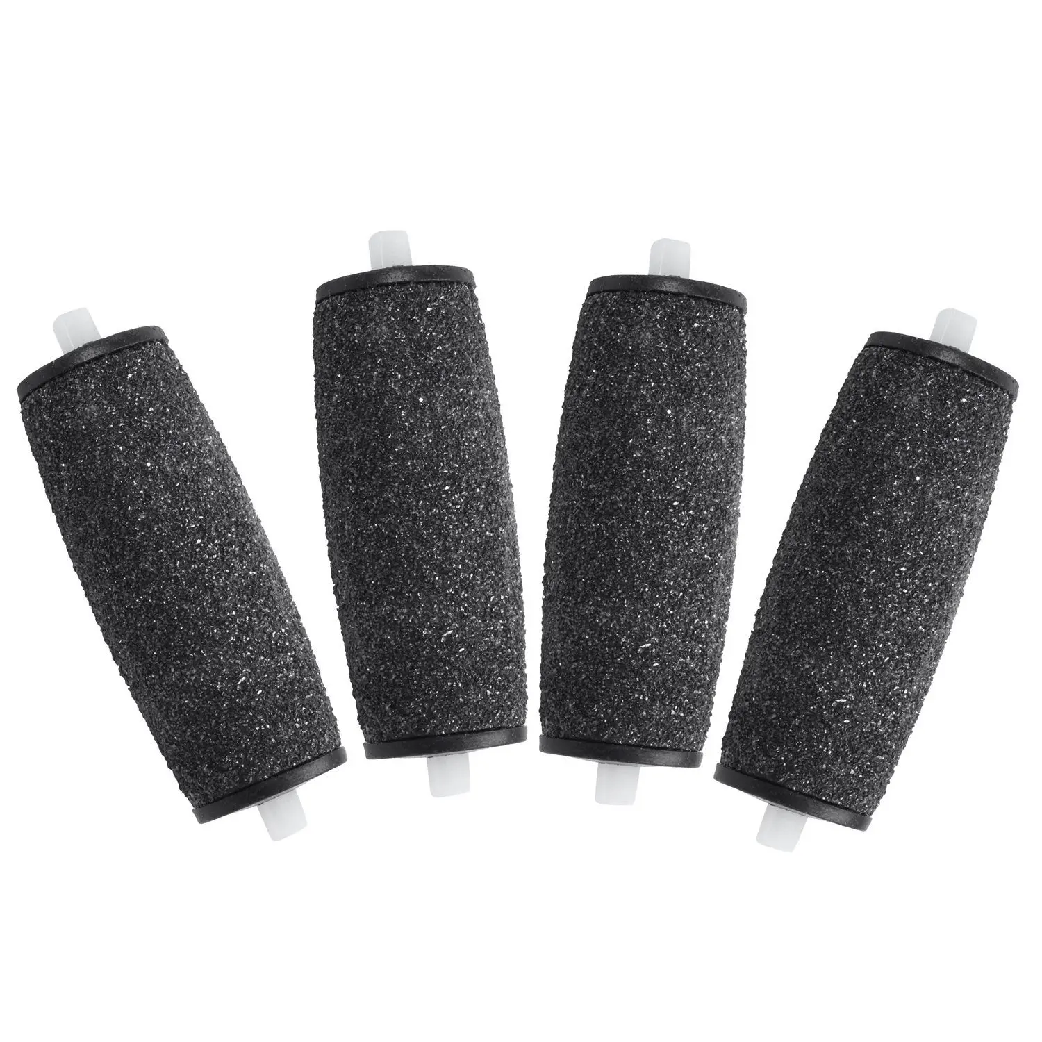 

4Pcs/Lot Replacement Roller Heads For Velvet Smooth Electric Foot File Pedicure Machine Dead Skin Callus Remover Foot Care Tool
