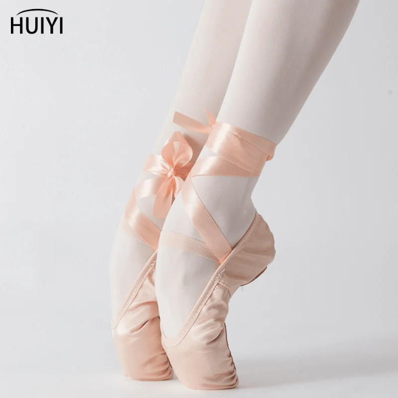 Girls Ballet Dance Shoes Satin Slippers Gymnastics Flats Split Sole with Ribbon Full Sole Ballet Training Shoes for Kids Todder
Girls Ballet Dance Shoes Satin Slippers Gymnastics Flats Split Sole with Ribbon Full Sole Ballet Training Shoes for Kids Todder