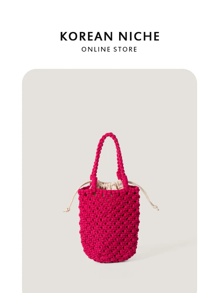 Luxury Designer Handbag Woven Cute Solid Color Versatile Casual Small Women Bag Crochet High Quality 2024 New Fashion Clutch
Luxury Designer Handbag Woven Cute Solid Color Versatile Casual Small Women Bag Crochet High Quality 2024 New Fashion Clutch