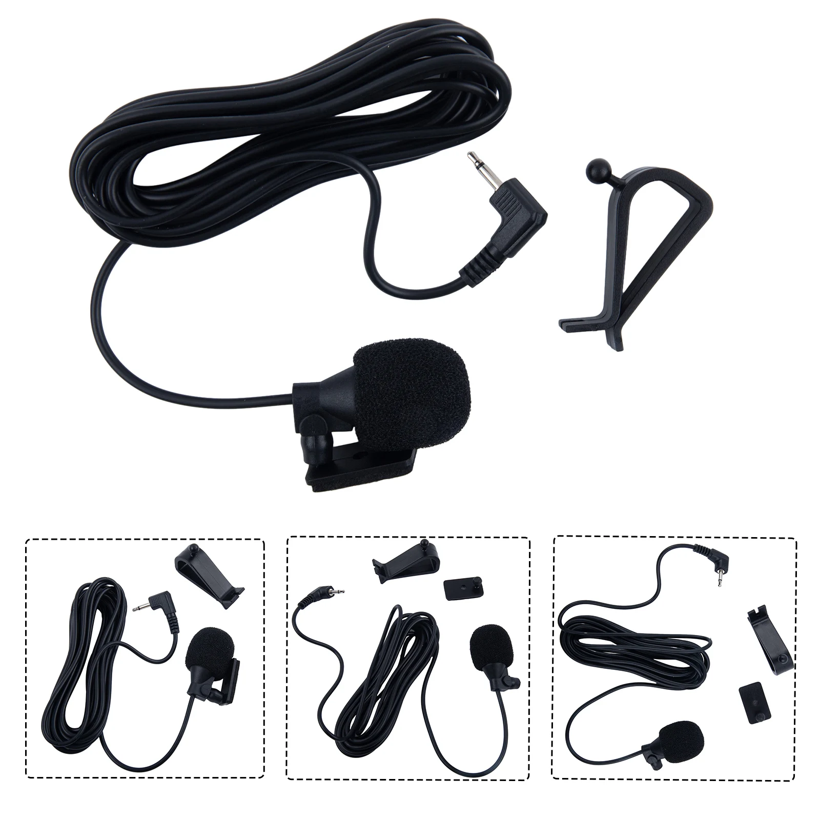 Tool Microphone For Car Pioneer Stereos Vehicle External Foam Mini Radio Receiver 2.5mm Windproof 9.8inch Nice
Tool Microphone For Car Pioneer Stereos Vehicle External Foam Mini Radio Receiver 2.5mm Windproof 9.8inch Nice