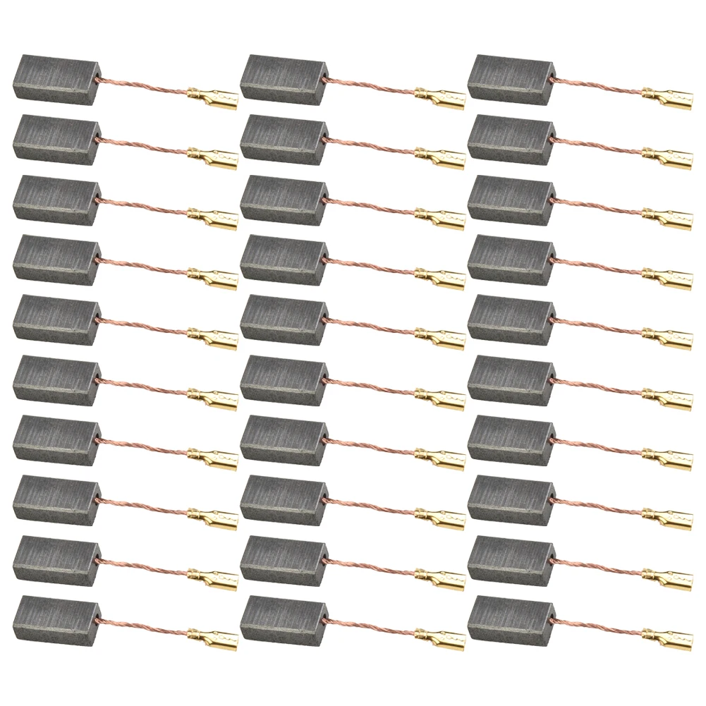 30pcs Carbon Brushes For Bosch GWS6-100 Dongcheng S1M-FF03-100A Angle Grinder Circular Saws Power Tools Carbon Brushes Parts
30pcs Carbon Brushes For Bosch GWS6-100 Dongcheng S1M-FF03-100A Angle Grinder Circular Saws Power Tools Carbon Brushes Parts