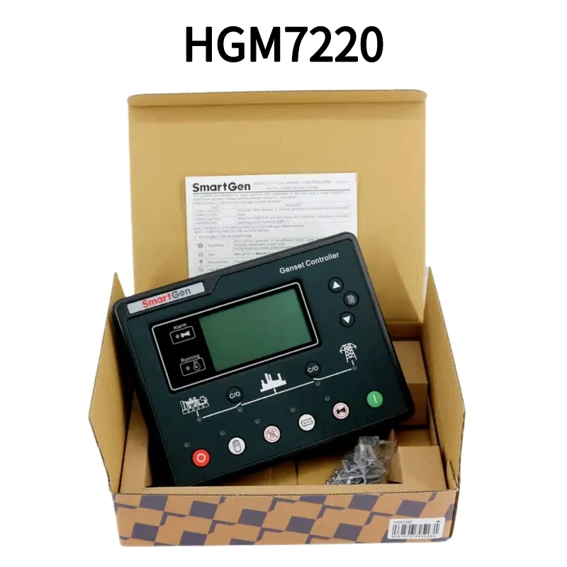 Генератор HGM7220, панель контроллера автоматического запуска генератора HGM7220, автоматический SmartGen HGM7220N HGM7220CAN
Генератор HGM7220, панель контроллера автоматического запуска генератора HGM7220, автоматический SmartGen HGM7220N HGM7220CAN