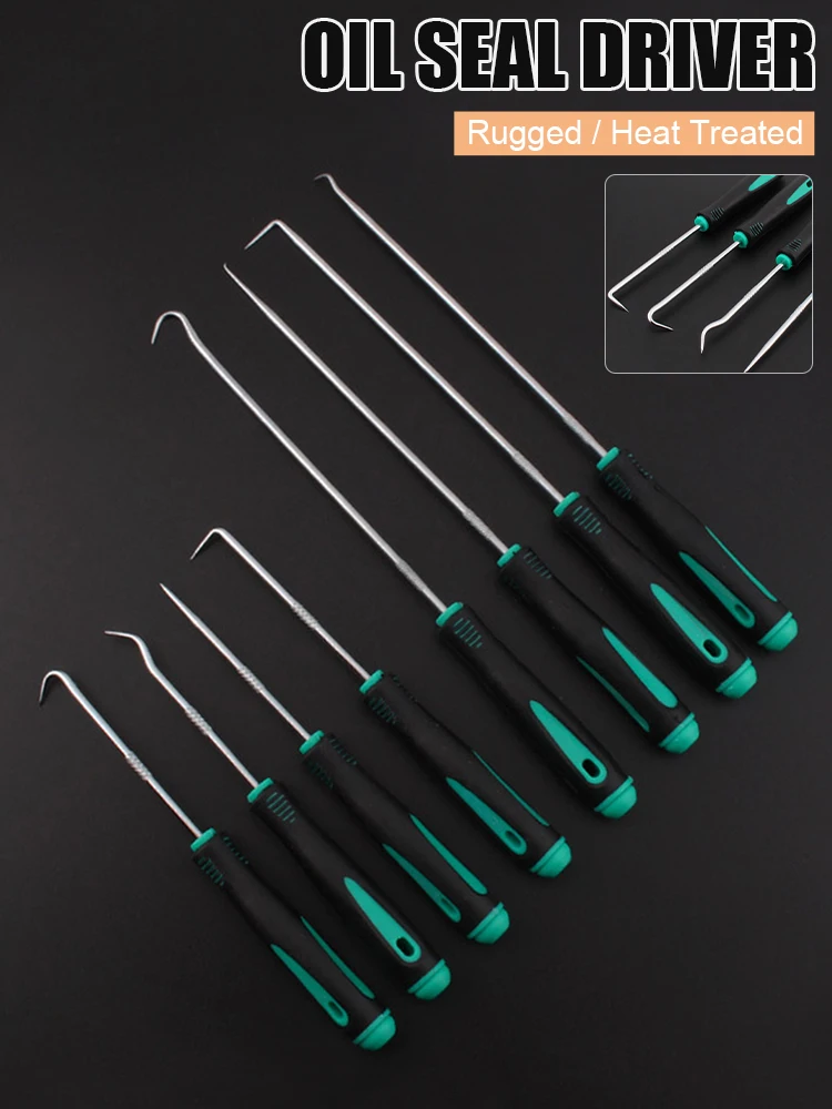4Pcs 240mm/165mm Car Oil Seal Screwdrivers O-ring Gasket Washer Puller Remover Pick And Hook Set Auto Repair Tools Accessories
4Pcs 240mm/165mm Car Oil Seal Screwdrivers O-ring Gasket Washer Puller Remover Pick And Hook Set Auto Repair Tools Accessories