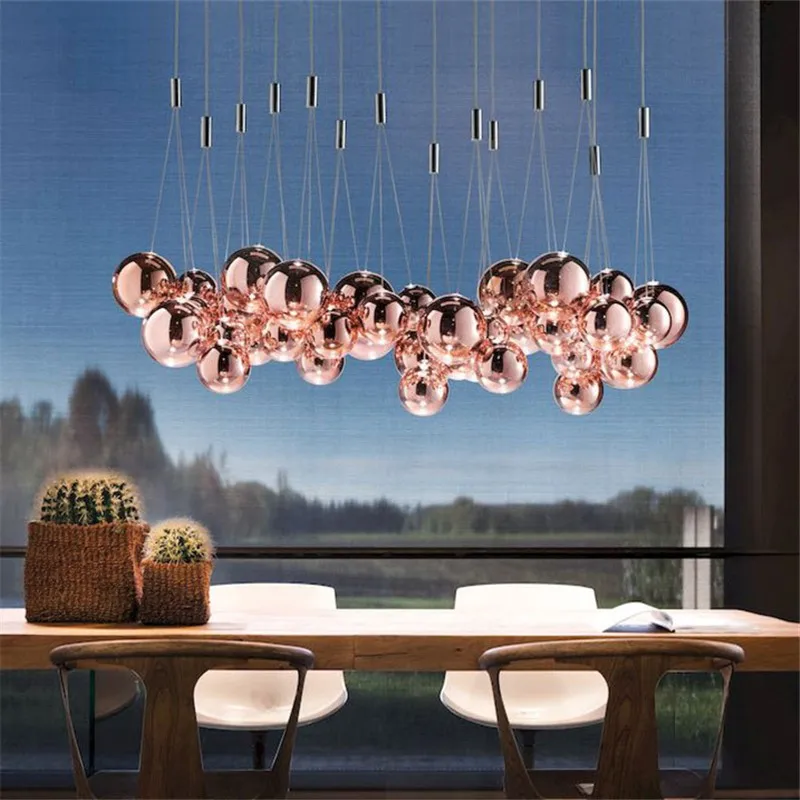 Design by Chia Pendant Light Led Glass bubble lamp for Kitchen Bedroom Light Design Chrome Home Restaurant dinning table lights
Design by Chia Pendant Light Led Glass bubble lamp for Kitchen Bedroom Light Design Chrome Home Restaurant dinning table lights