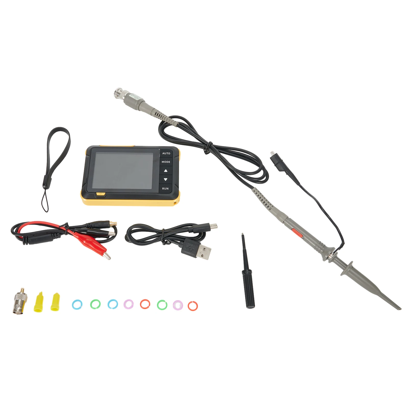 Digital Oscilloscope DSO 152 Easy to Carry Reliable Performance with Built In Lithium Battery 1KHz Calibration Square Wave
Digital Oscilloscope DSO 152 Easy to Carry Reliable Performance with Built In Lithium Battery 1KHz Calibration Square Wave