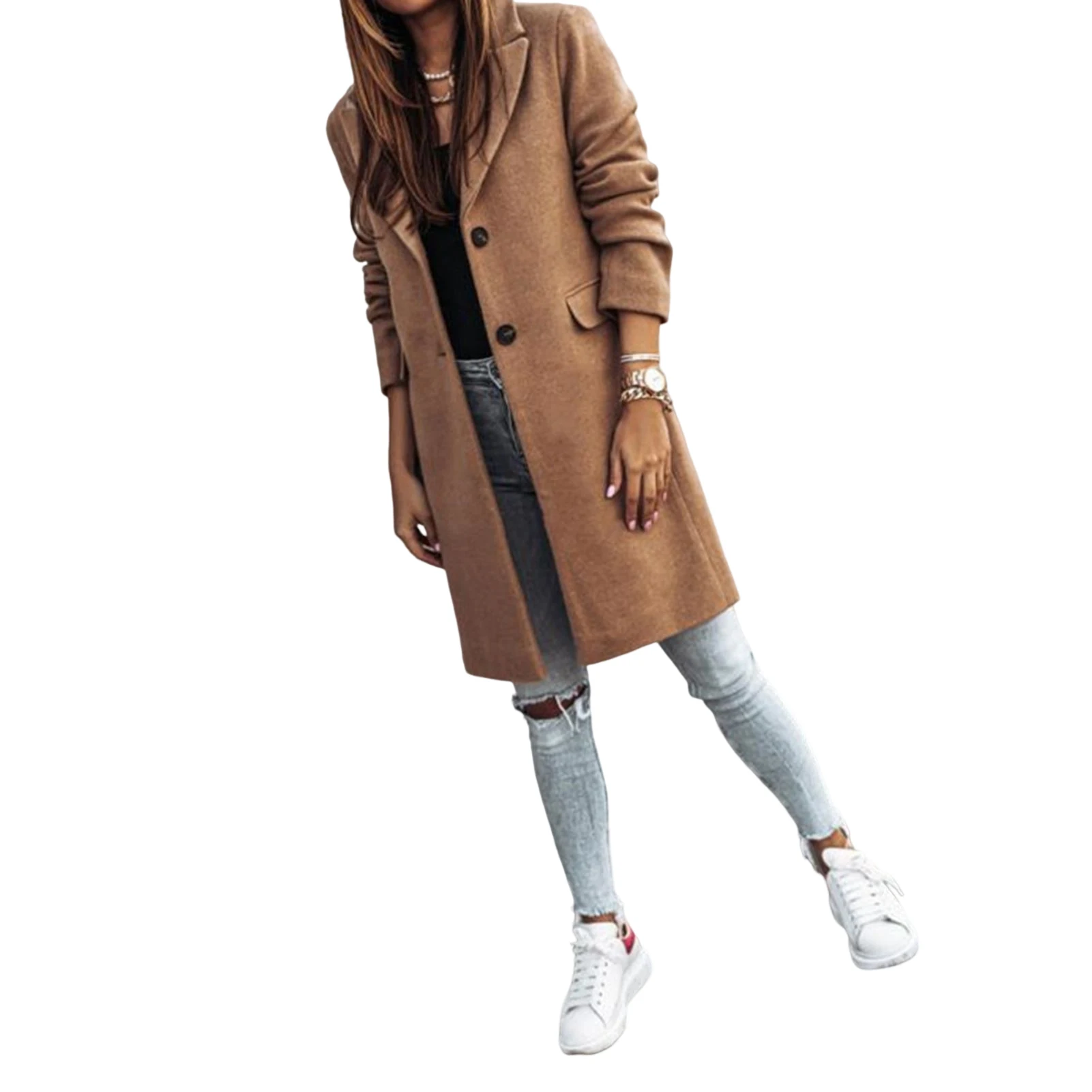 Women's Slim Fit Cardigans Durable Autumn Coat with Gentle Khaki for Daily Working Office Wear
Women's Slim Fit Cardigans Durable Autumn Coat with Gentle Khaki for Daily Working Office Wear