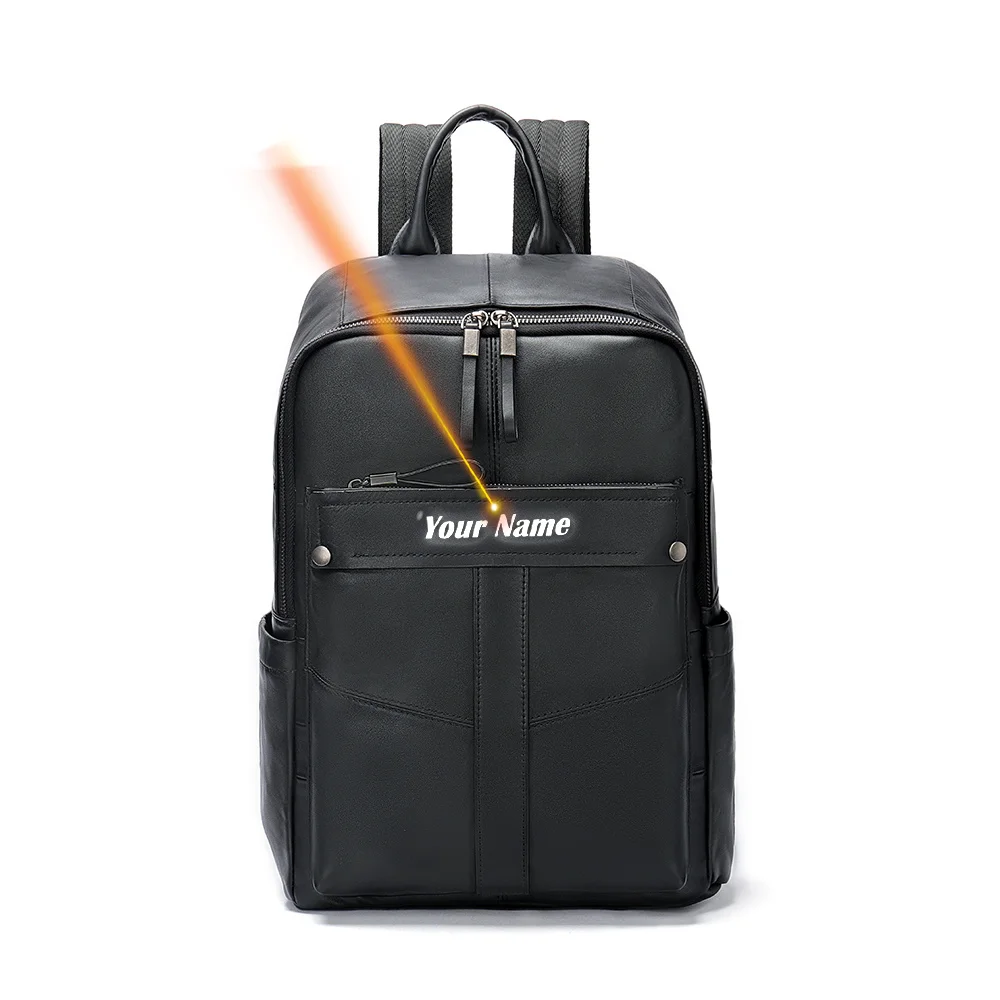 Men's Genuine Leather Backpack Bag For Man 15 Inch Laptop Bag Student School Bag For Books Male Working Business Backpack 
Men's Genuine Leather Backpack Bag For Man 15 Inch Laptop Bag Student School Bag For Books Male Working Business Backpack