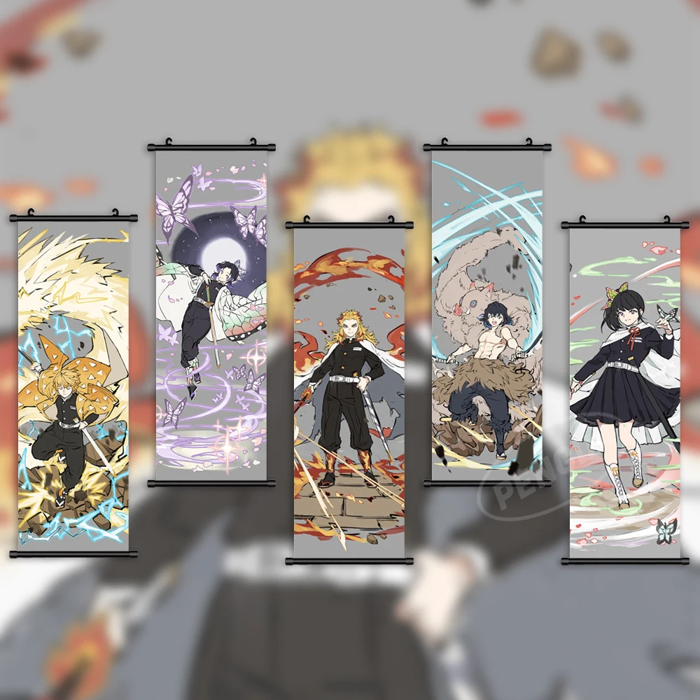 Canvas Print Demon Slayer Picture Wall Art Kochou Shinobu Painting Hanging Scrolls Kamado Tanjirou Poster Anime Home Decoration
Canvas Print Demon Slayer Picture Wall Art Kochou Shinobu Painting Hanging Scrolls Kamado Tanjirou Poster Anime Home Decoration