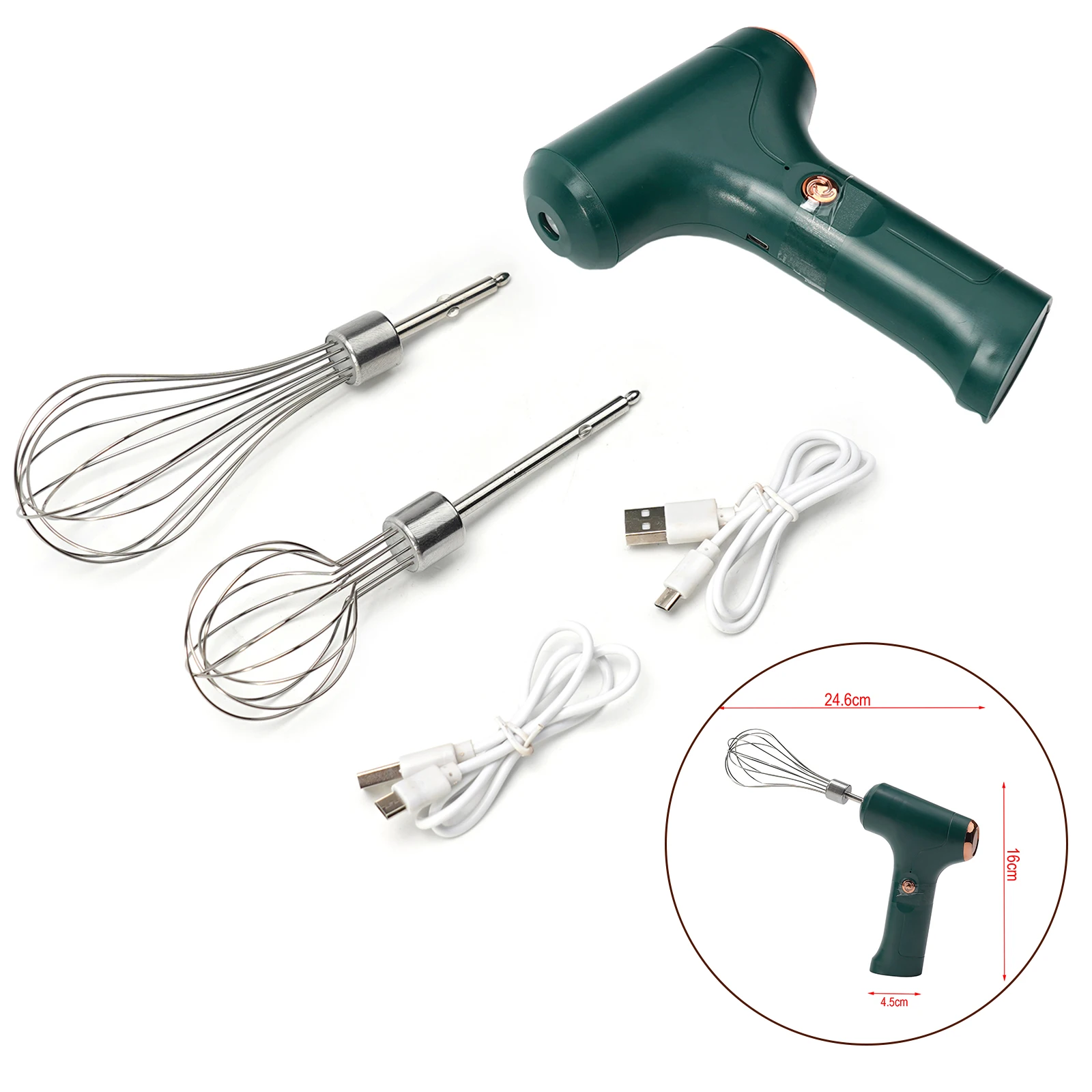 Portable Electric Food Mixer Wireless Hand Blender-3 Speeds Powerful Dough Egg Beater Baking Cake Cream Whipper Kitchen Tool
Portable Electric Food Mixer Wireless Hand Blender-3 Speeds Powerful Dough Egg Beater Baking Cake Cream Whipper Kitchen Tool