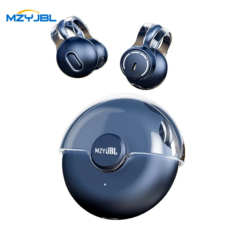 

mzyJBL 5.3 360°ACS Sound i36 Wireless Bluetooth Earphones Earclip TWS Bone Conduction Headphones Sport Earbuds Headset With Mic
