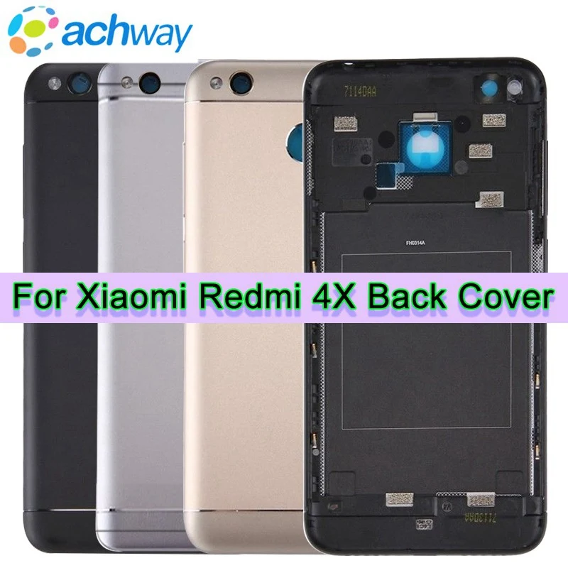 For Xiaomi Redmi 4X Back Battery Cover Metal+Camera Glass+Side Keys Rear Housing for Redmi 4X Battery Door Case Replacement
For Xiaomi Redmi 4X Back Battery Cover Metal+Camera Glass+Side Keys Rear Housing for Redmi 4X Battery Door Case Replacement