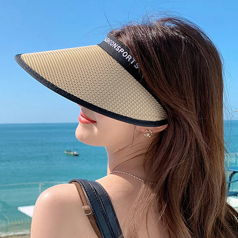 Large Wide Brim Straw Hat for Women Girl Summer Sunscreen Anti-Uv Beach Hat Outdoor Cycling Travel Vacation Empty Top Sun Visors
Large Wide Brim Straw Hat for Women Girl Summer Sunscreen Anti-Uv Beach Hat Outdoor Cycling Travel Vacation Empty Top Sun Visors