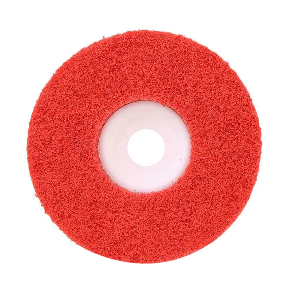 100mm Red Nylon Fiber Polishing Wheel Flap Discs 4''Abrasive Disc Metal Plastics Glass Wood Polishing Deburring Power Tools
100mm Red Nylon Fiber Polishing Wheel Flap Discs 4''Abrasive Disc Metal Plastics Glass Wood Polishing Deburring Power Tools