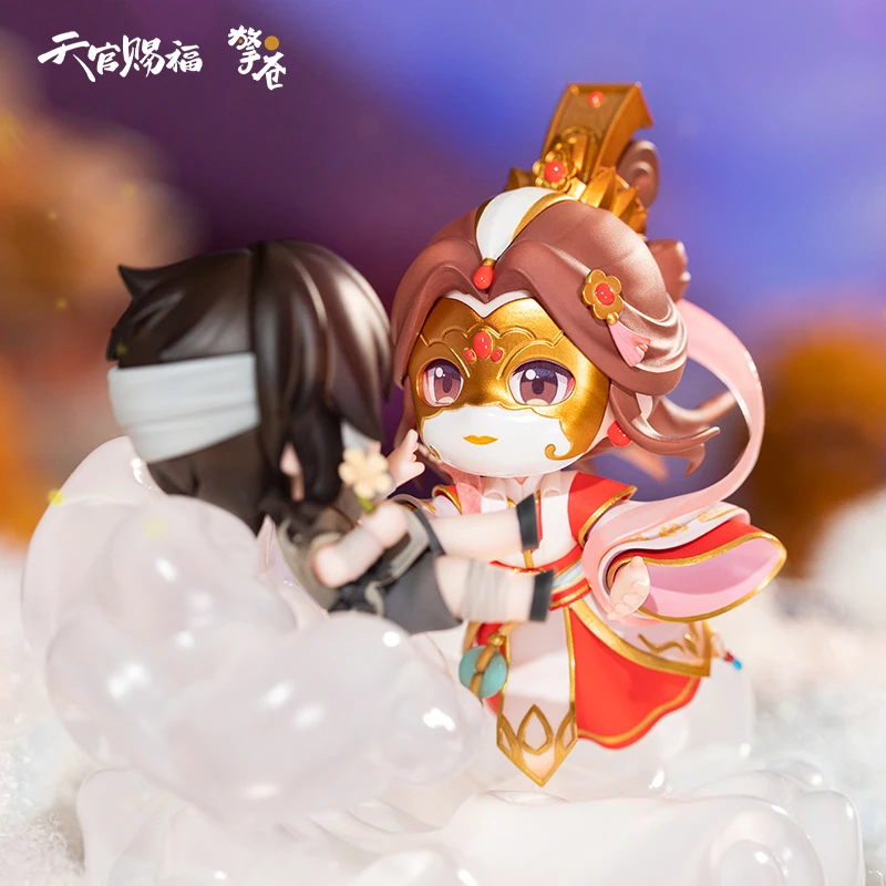 

Anime Official TGCF Tian Guan Ci Fu Hua Cheng Xie Lian Yueshen Mask Figure Doll Display Figurine Statue Cute Cosplay Gift