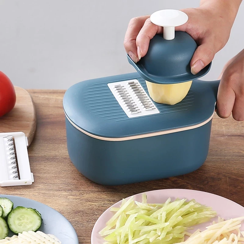 Multifunctionele Aardappel Komkommer Wortel Slicer Cutter Rasp Shredders Met Zeef Keuken Groenten En Fruit Gereedschap
Multifunctionele Aardappel Komkommer Wortel Slicer Cutter Rasp Shredders Met Zeef Keuken Groenten En Fruit Gereedschap