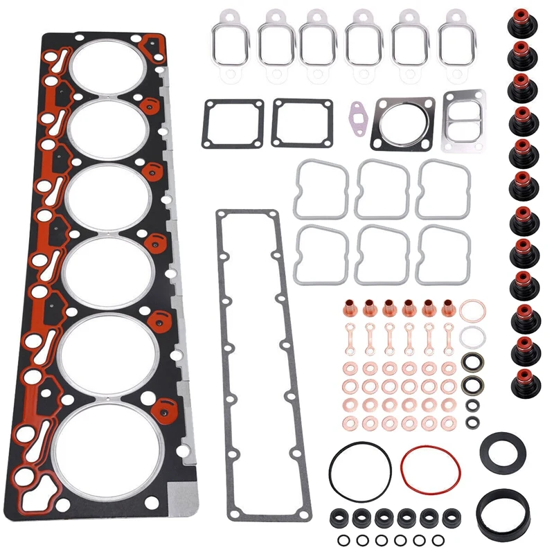Head Gasket Kit Replace 3804897 For Cummins Dodge Ram Diesel 5.9 6BT 12 Valve 89-98
Head Gasket Kit Replace 3804897 For Cummins Dodge Ram Diesel 5.9 6BT 12 Valve 89-98