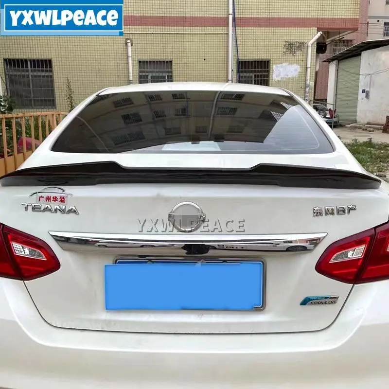 

For NISSAN Altima Teana 2016 2017 2018 High Quality Carbon Fiber/FRP Rear Trunk Lip Spoiler Trunk Wing Body Kit Accessories