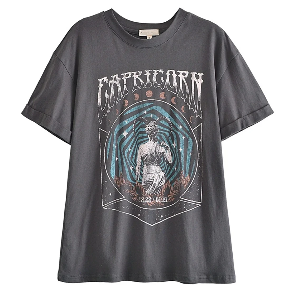 Maxdutti American Vintage Style High Street Mythology Print Casual Vintage Cotton O-neck Summer T-shirts Women Tops
Maxdutti American Vintage Style High Street Mythology Print Casual Vintage Cotton O-neck Summer T-shirts Women Tops