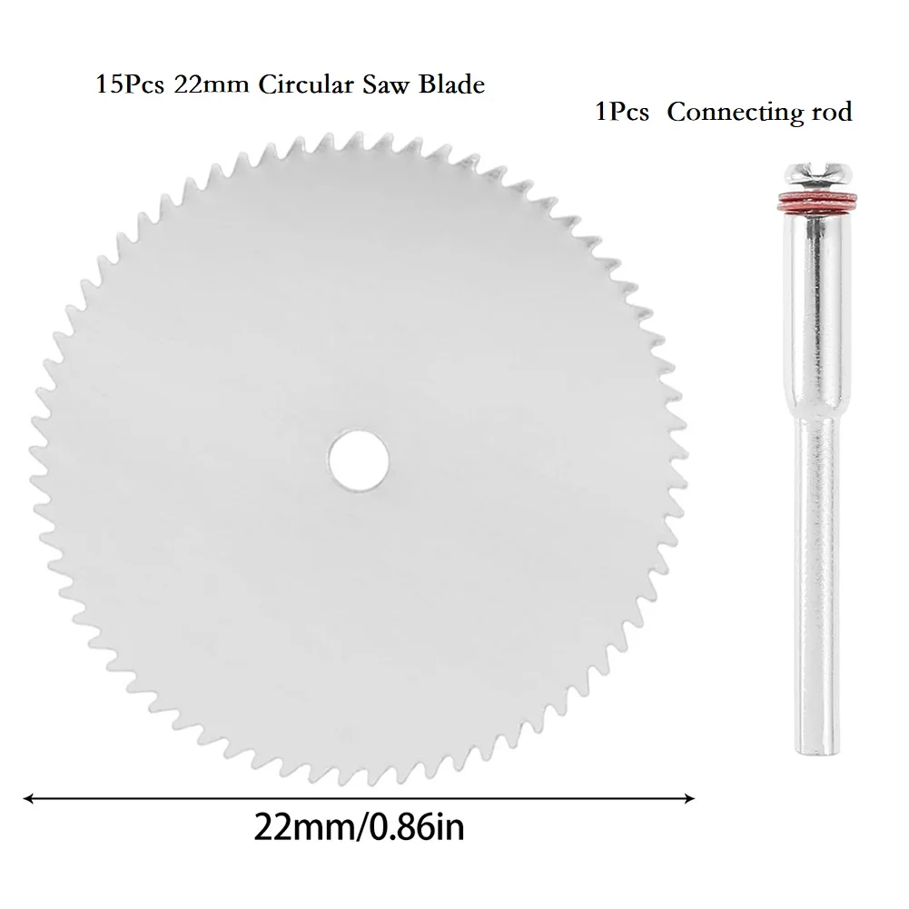 Connecting Rod Circular Saw Blade Cutting Wheel Disc Fast High-quality Stainless Steel Stainless Steel 15Pc 22mm
Connecting Rod Circular Saw Blade Cutting Wheel Disc Fast High-quality Stainless Steel Stainless Steel 15Pc 22mm