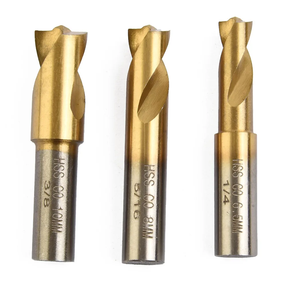 3 PCS HSS Cobalt Spot-Weld Cutter Welding Drill Bit Metal Solder Processing High Hardness CNC Lathe Drilling Tools 6.5/8/10mm
3 PCS HSS Cobalt Spot-Weld Cutter Welding Drill Bit Metal Solder Processing High Hardness CNC Lathe Drilling Tools 6.5/8/10mm