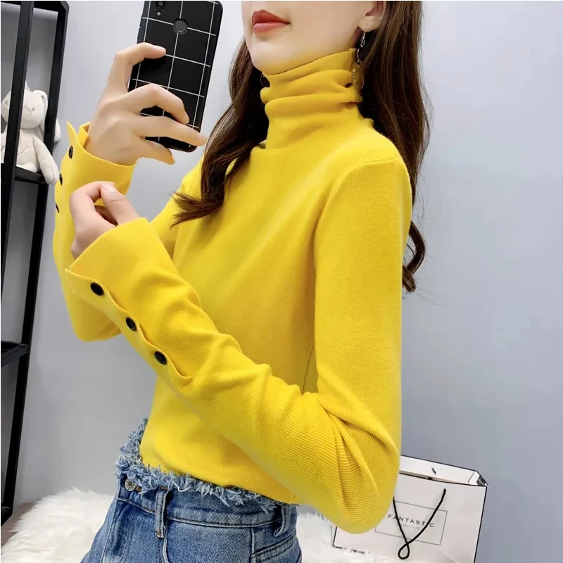 Turtleneck Women Sweater 2022 Autumn Winter Korean Fashion Slim Pullover Basic Tops Y2K Soft Knit Sweaters Long Sleeve Vintage
Turtleneck Women Sweater 2022 Autumn Winter Korean Fashion Slim Pullover Basic Tops Y2K Soft Knit Sweaters Long Sleeve Vintage