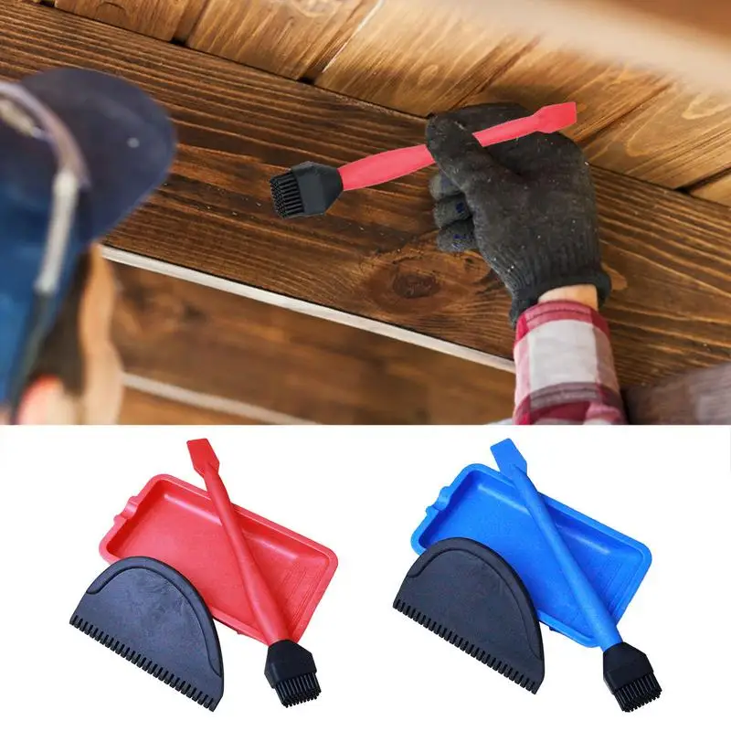 Silicone Woodworking Glue Applicator Tool Set With Glue Spreader Brush And Tray Handheld Wood Glue Applicator Kit For Art Crafts
Silicone Woodworking Glue Applicator Tool Set With Glue Spreader Brush And Tray Handheld Wood Glue Applicator Kit For Art Crafts