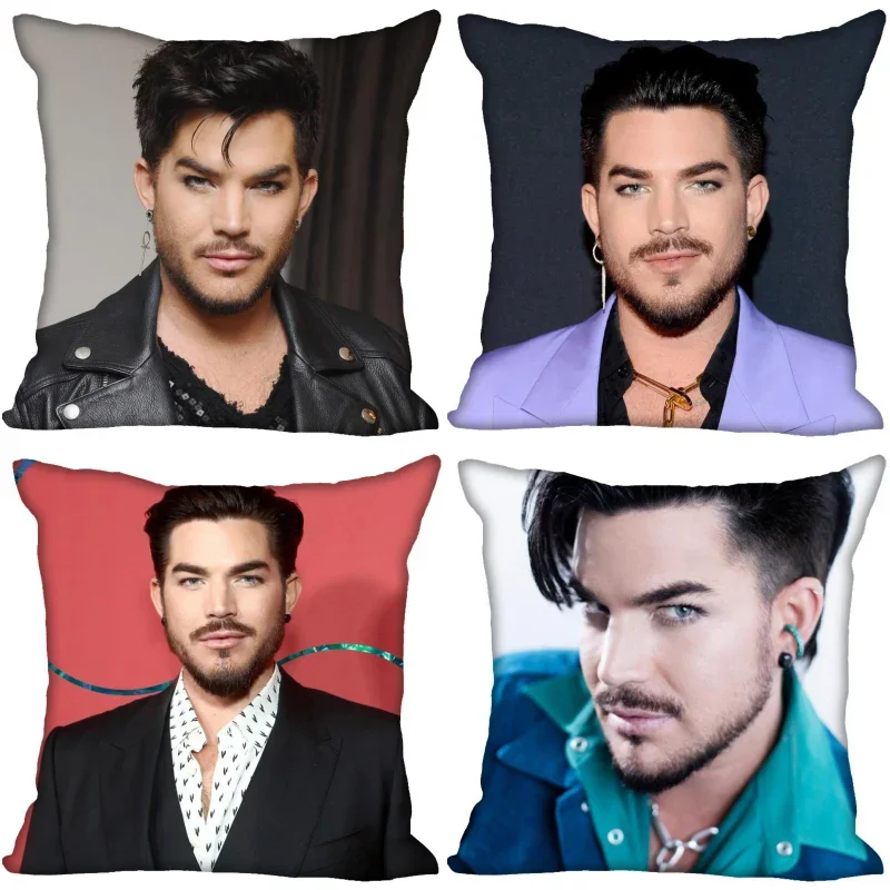 

New Adam Lambert Pillow Case For Home Decorative Pillows Cover Invisible Zippered Throw PillowCases 40X40,45X45cm 0603