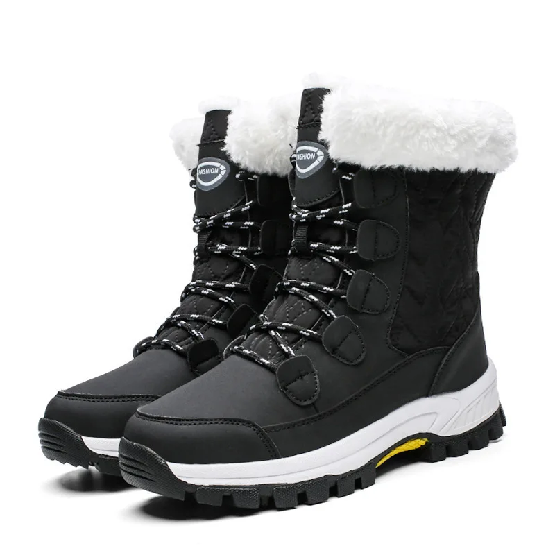 

Women's Boots Fleece To Keep Warm Thick Bottom Comfortable Wear-Resistant Non-slip Trendy All-match Explosive Style Winter Main