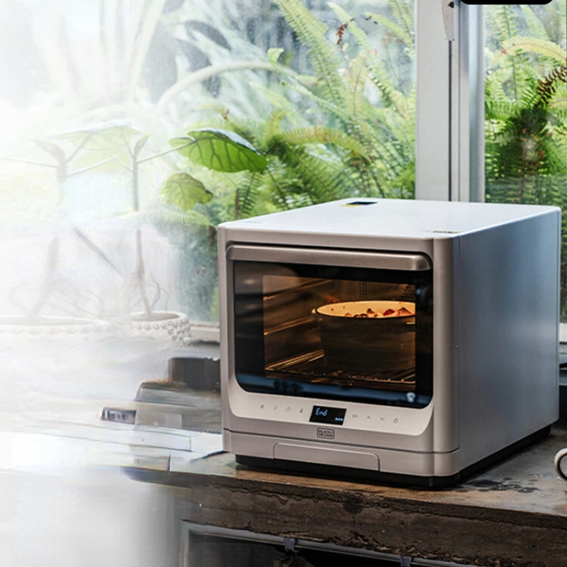 Steam Baking Oven Home All-in-One Desktop Intelligent Baking Steaming Air Frying 20L Pizza Oven Outdoor
Steam Baking Oven Home All-in-One Desktop Intelligent Baking Steaming Air Frying 20L Pizza Oven Outdoor