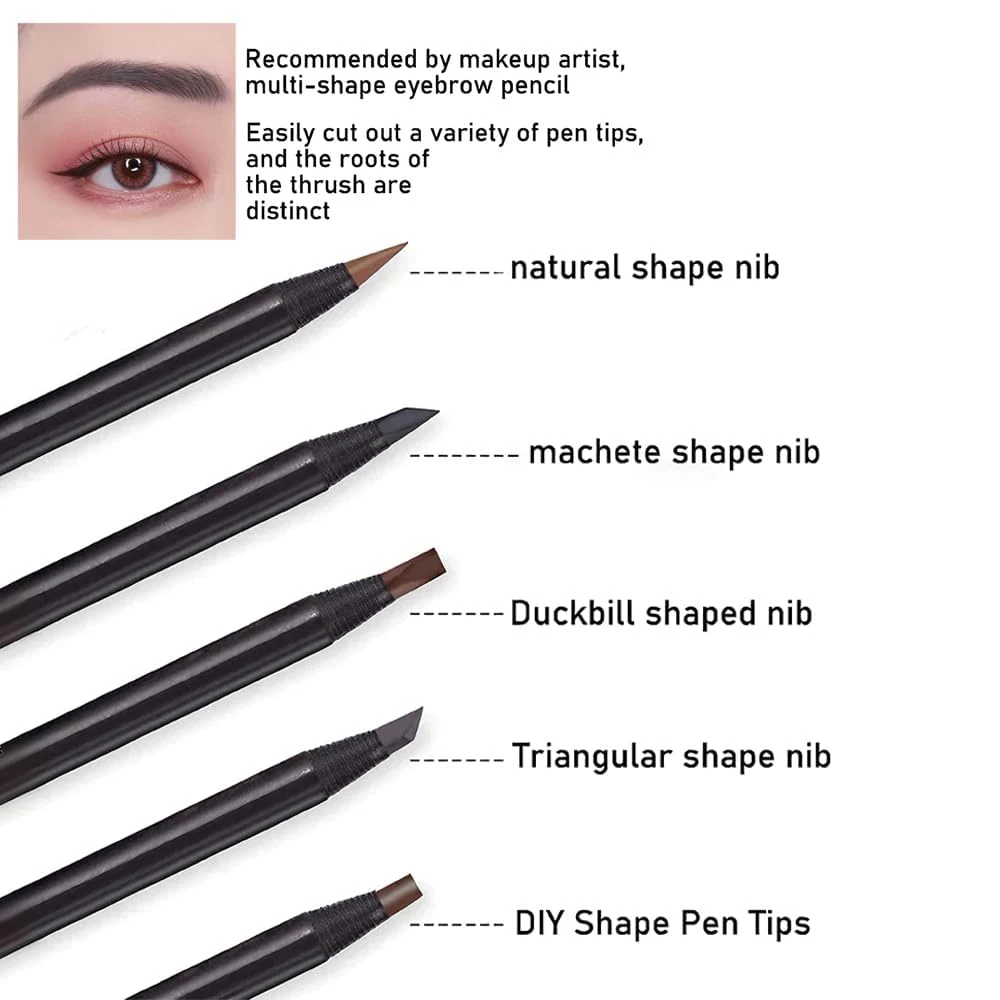 1PCS Eyebrow Pencil Waterproof Microblading Eyebrow Pen Tattoo Eyebrows Makeup 5 Colors Natural Long Lasting Eye Brow Pencil 34 S19863a876dec4b3d99cb43f3a38c99473