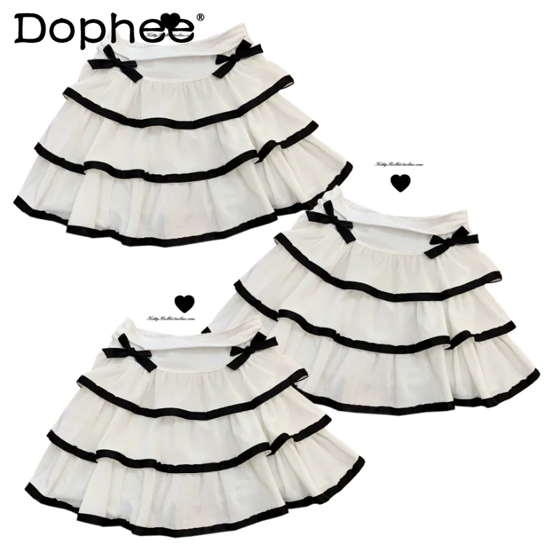 Original Mass Production Sweet Butterfly Black Edge Cake Skirt High Waist Slimming Ladies Mini Skirt Lolita Style Women Clothing
Original Mass Production Sweet Butterfly Black Edge Cake Skirt High Waist Slimming Ladies Mini Skirt Lolita Style Women Clothing