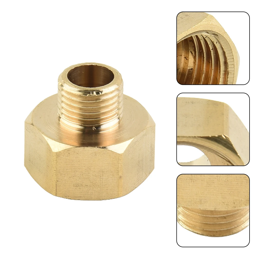 Brass Connector 1/2 Inch Inner Thread 1/4 Inch External Thread For Stoves Pipe Pneumatic Components Outdoor Camping Supply
Brass Connector 1/2 Inch Inner Thread 1/4 Inch External Thread For Stoves Pipe Pneumatic Components Outdoor Camping Supply