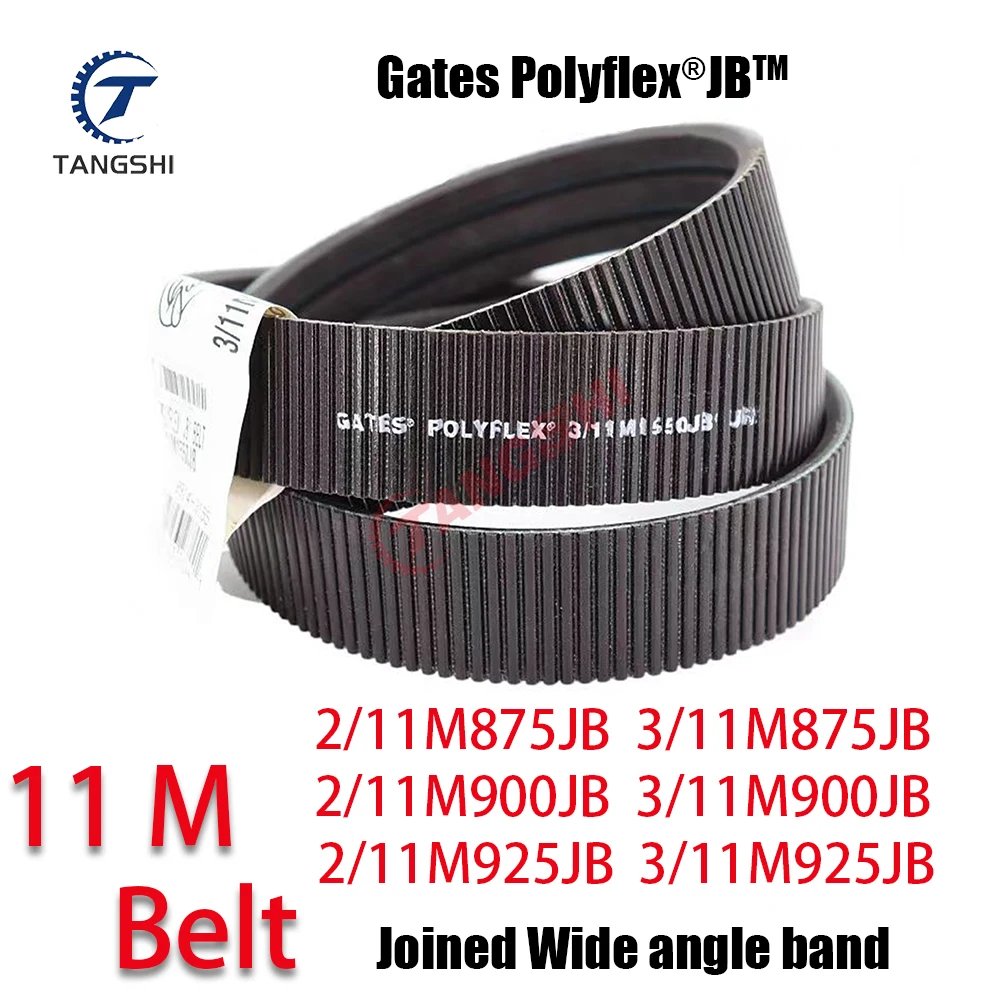 

Gates 11M Polyflex JB Joined Wide angle band 2/11M875JB 3/11M875JB 2/11M900JB 3/11M900JB 2/11M925JB 3/11M925JB Triangular Belt