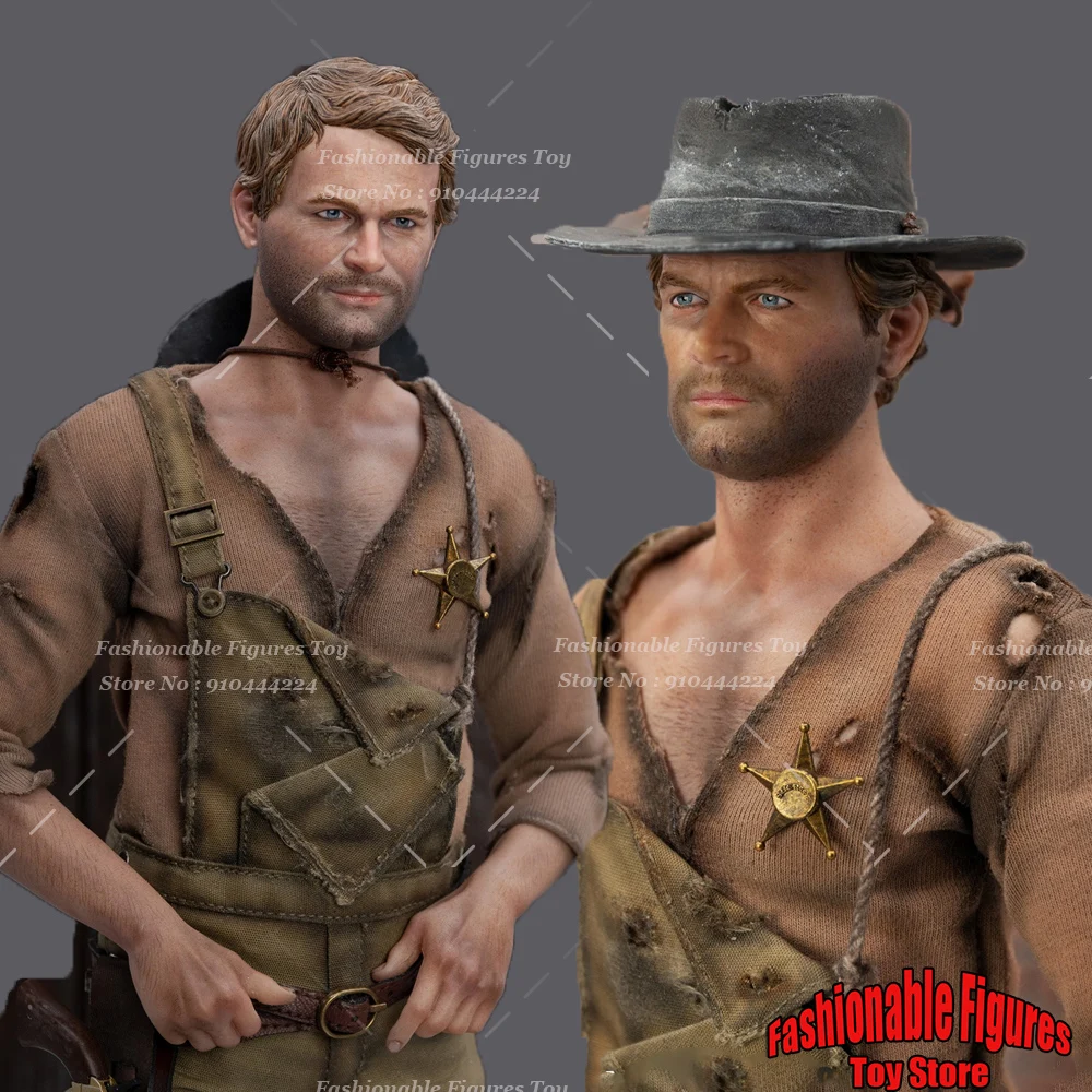 

Infinite Statue 1/6 Men Soldier Collectible Figure Terence Hill Italian Comedy Western Cowboy 12Inch Action Figure Dolls Collect