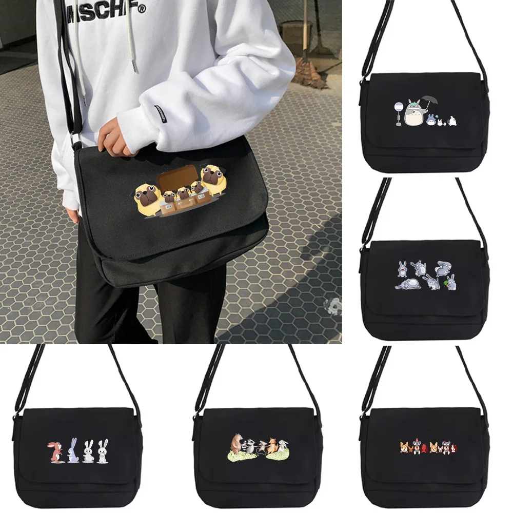 2023 New Canvas Totes Bags Women's Casual Wild Ladies Handbags Cartoon Printed Shoulder Women Bag Simple Female Messenger Bag
2023 New Canvas Totes Bags Women's Casual Wild Ladies Handbags Cartoon Printed Shoulder Women Bag Simple Female Messenger Bag