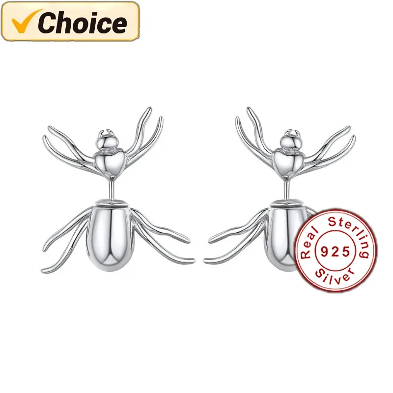 Novelty Earrings Jacket 925 Sterling Silver Punk Cool Spommer Stud Earrings for Women Girls
Novelty Earrings Jacket 925 Sterling Silver Punk Cool Spommer Stud Earrings for Women Girls